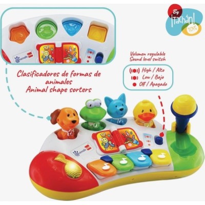 MI PRIMER PIANO CON ANIMALES POP UP TACHAN