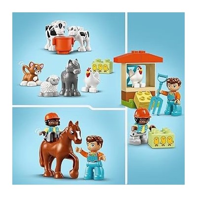 Lego 10416, DUPLO Cuidado de Animales en la Granja
