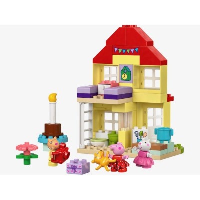 Lego 10433, DUPLO Peppa Pig Casa de Cumpleaños