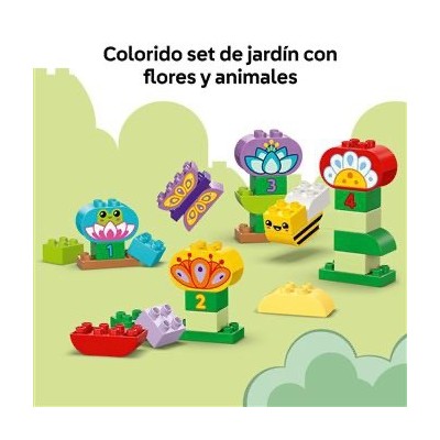 Lego 10444, DUPLO Jardín y Flores Creativas