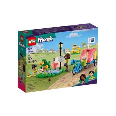 Lego 41738, Friends Bici de Rescate Canino