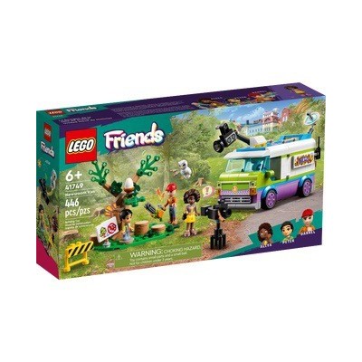 Lego 41749, Friends Unidad Móvil de Noticias