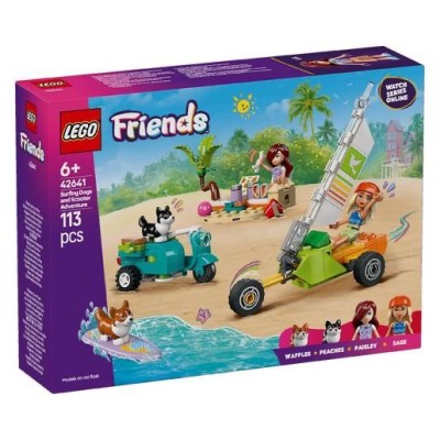Lego 42641, Friends Mascotas Surferas y Aventura