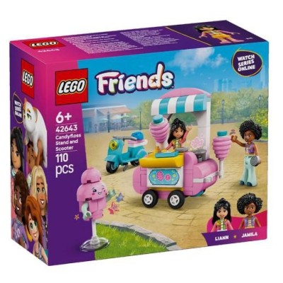 Lego 42643, Friends Puesto de Algodón de Azúcar