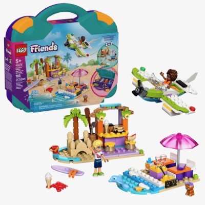 Lego 42672, Friends Playa Creativa y Maleta Viaje