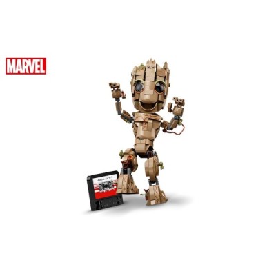 Lego 76217, Super Heroes MARVEL Yo Soy Groot