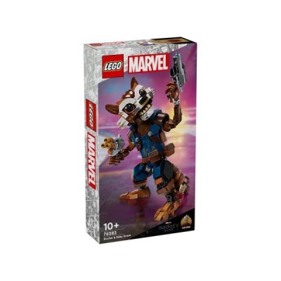 Lego 76282, Marvel Rocket y Bebé Groot