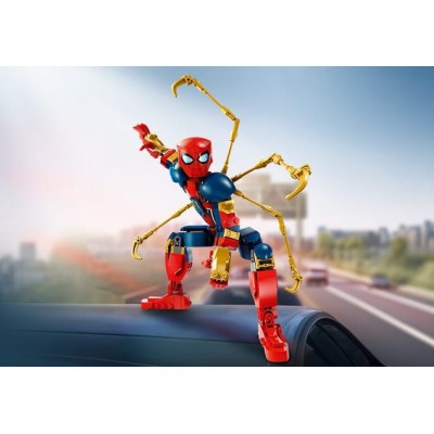 Lego 76298, Marvel Figura para Construir: Iron Spi