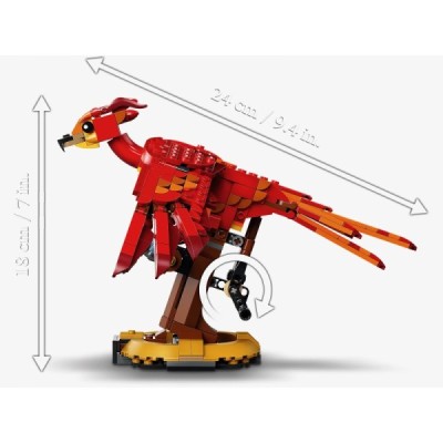 Lego 76448, Harry Potter Fawkes™: Fénix de Dumbled