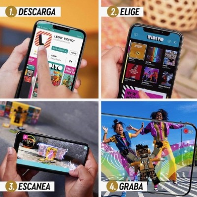 Lego 43107, VIDIYO Harlem-Robot Videos Musicales