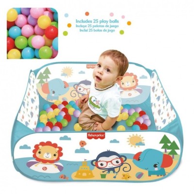 FISHER PRICE: PISCINA DE BOLAS CON 25 PELOTAS