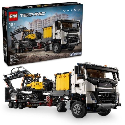 Lego 42175, Technic Camión FMX y Excavadora Eléctr