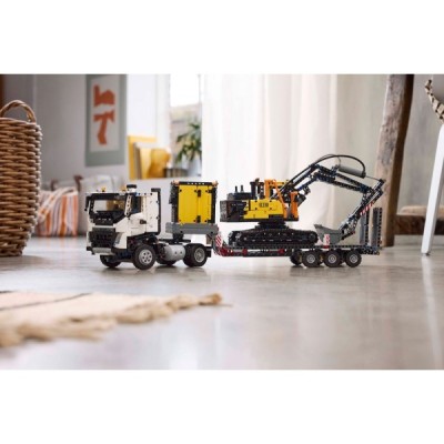 Lego 42175, Technic Camión FMX y Excavadora Eléctr