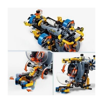 Lego 42201, Technic Submarino de Aguas Profundas