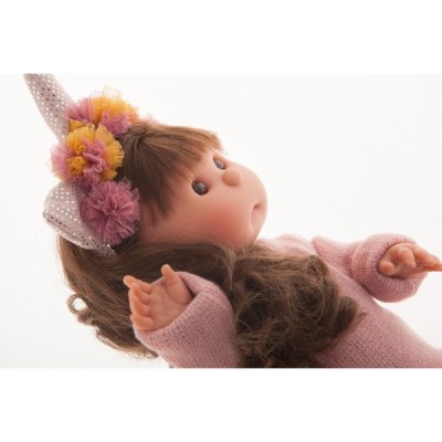 Antonio Juan 23102, 38cm, Iris con diadema de unicornio para