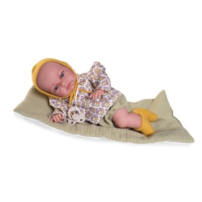 Antonio Juan 70365 Toneta con Camita Posturitas 34 cm.