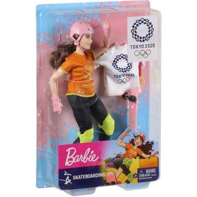 BARBIE, BARBIE SKATEBOARDER OLIMPIADAS