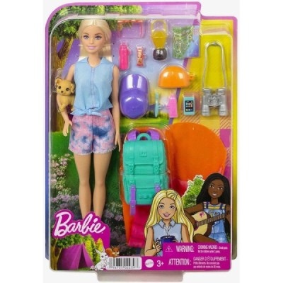 Barbie ¡Vamos de Camping! Malibú