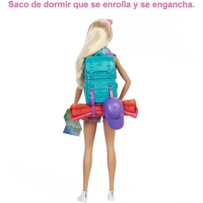 Barbie ¡Vamos de Camping! Malibú