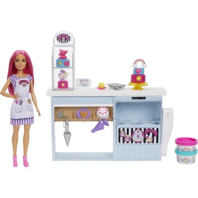 MUÑECA BARBIE Y SU PASTELERÍA