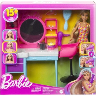 BARBIE TOTALLY HAIR SET DE JUEGO