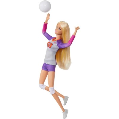 MUÑECA BARBIE TU PUEDES SER JUGADORA VOLEIBOL