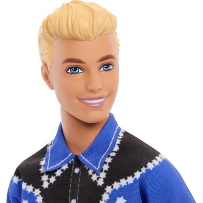 BARBIE, KEN FASHIONISTA CAMISA AZUL