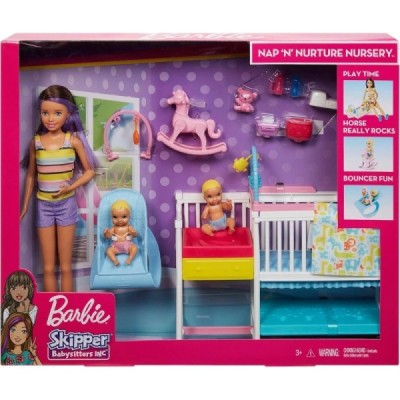 BARBIE SKIPPER CANGURO CON BEBES
