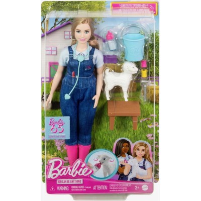BARBIE TÚ PUEDE SER VETERINARIA DE GRANJA