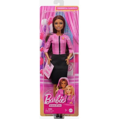 MUÑECA BARBIE FUTURA LIDER PELO CASTAÑO