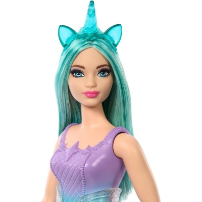 BARBIE UNICORNIO PELO DE COLORES