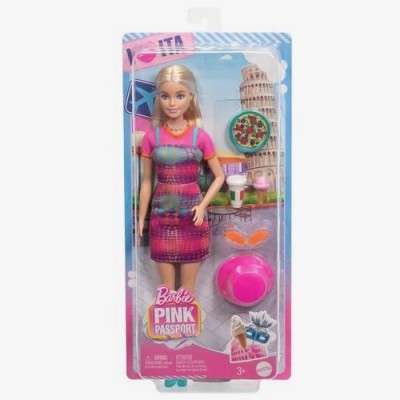 MUÑECA BARBIE VIAJERA ITALIA