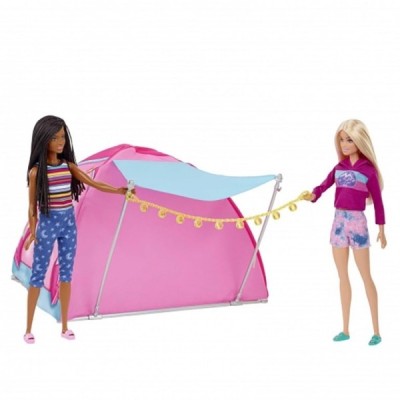 BARBIE VAMOS DE CAMPING! BROOKLYN Y MALIBU