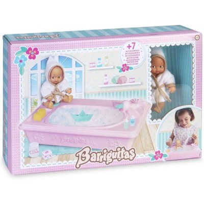 Barriguitas. Bañera con figura de bebé