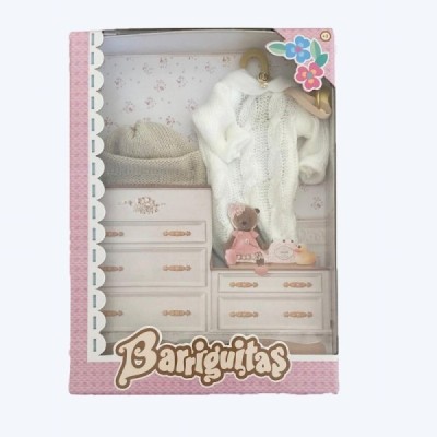 Ropa Barriguitas, Mono Blanco y Gorro