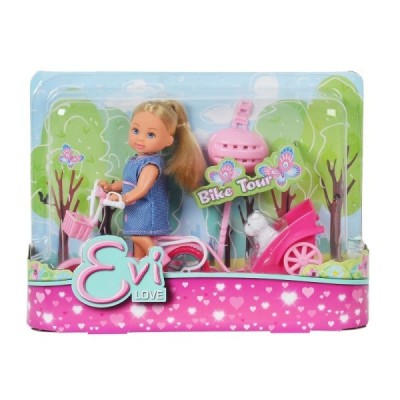 MUÑECA EVI LOVE, EVI CON BICI