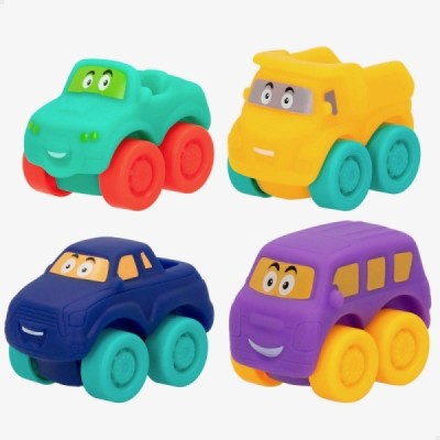 PACK 4 VEHÍCULOS BLANDITOS -3 modelos