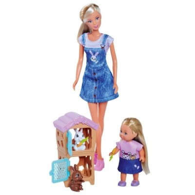 Steffi Love y Evi Familia Conejitos