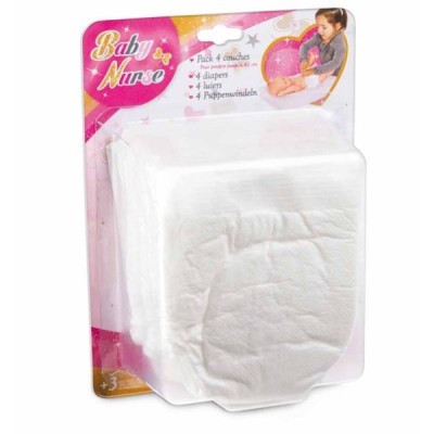 SMOBY, PACK 4 PAÑALES