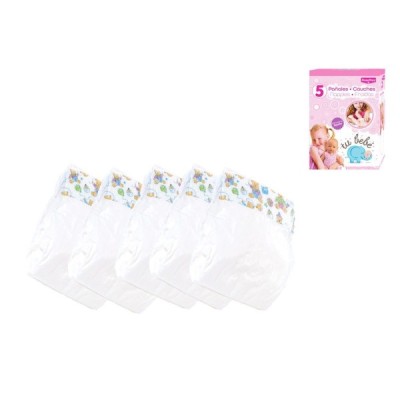 CAJA CON 5 PAÑALES