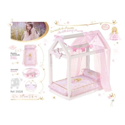 MARÍA, CASITA-CAMA MADERA