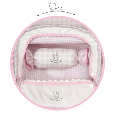 NIZA, Carro de muñeca clásico, muñecas 50 cm. De Cuevas