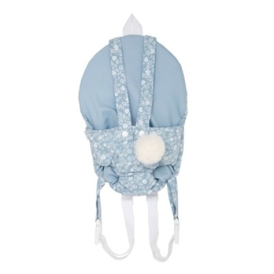 Portabebe para muñeco 40-45cm. Azul