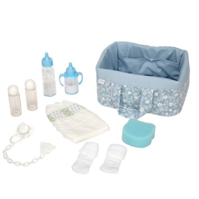 CANASTILLA ELEGANCE AZUL CON ACCESORIOS 10x1