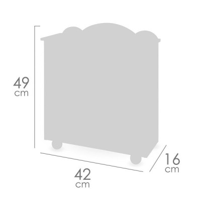TULIPE, Armario Madera De Cuevas