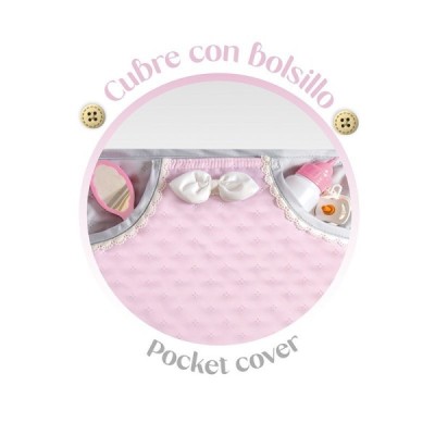 SOPHIE, Coche REBORN Plegable con Sombrilla y BOLSO De Cuevas