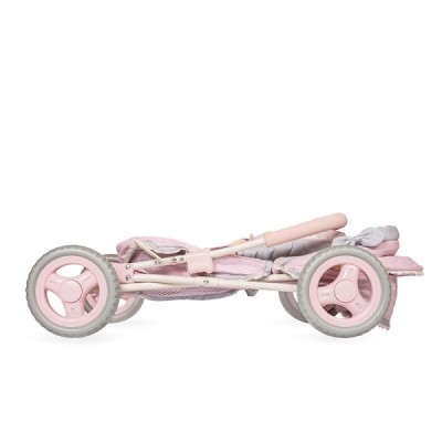 SOPHIE, Coche de Muñeca Plegable con Sombrilla y Bolso De Cuevas