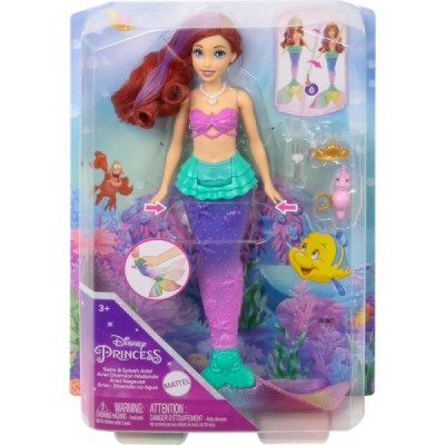 DISNEY PRINCESS ARIEL CAMBIA COLOR Y NADA