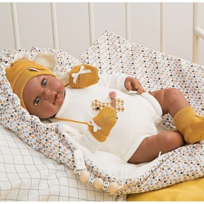 REBORN RAPHAEL CON SACO DE DORMIR 45 cm. CON PESO