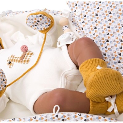 REBORN RAPHAEL CON SACO DE DORMIR 45 cm. CON PESO